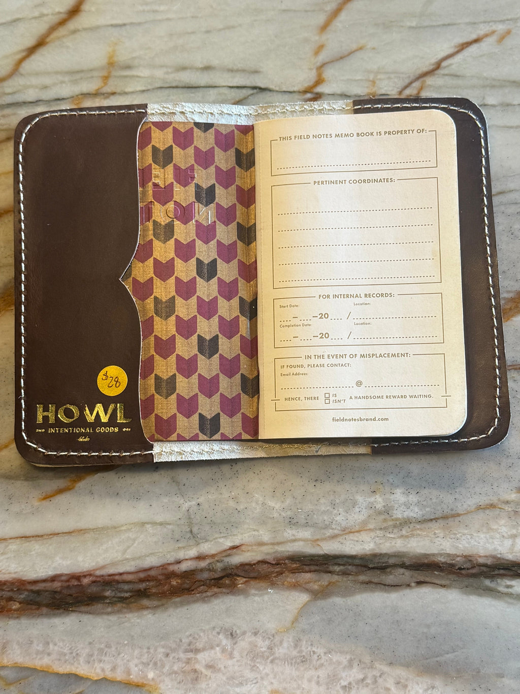 HOWL Notebook Cover