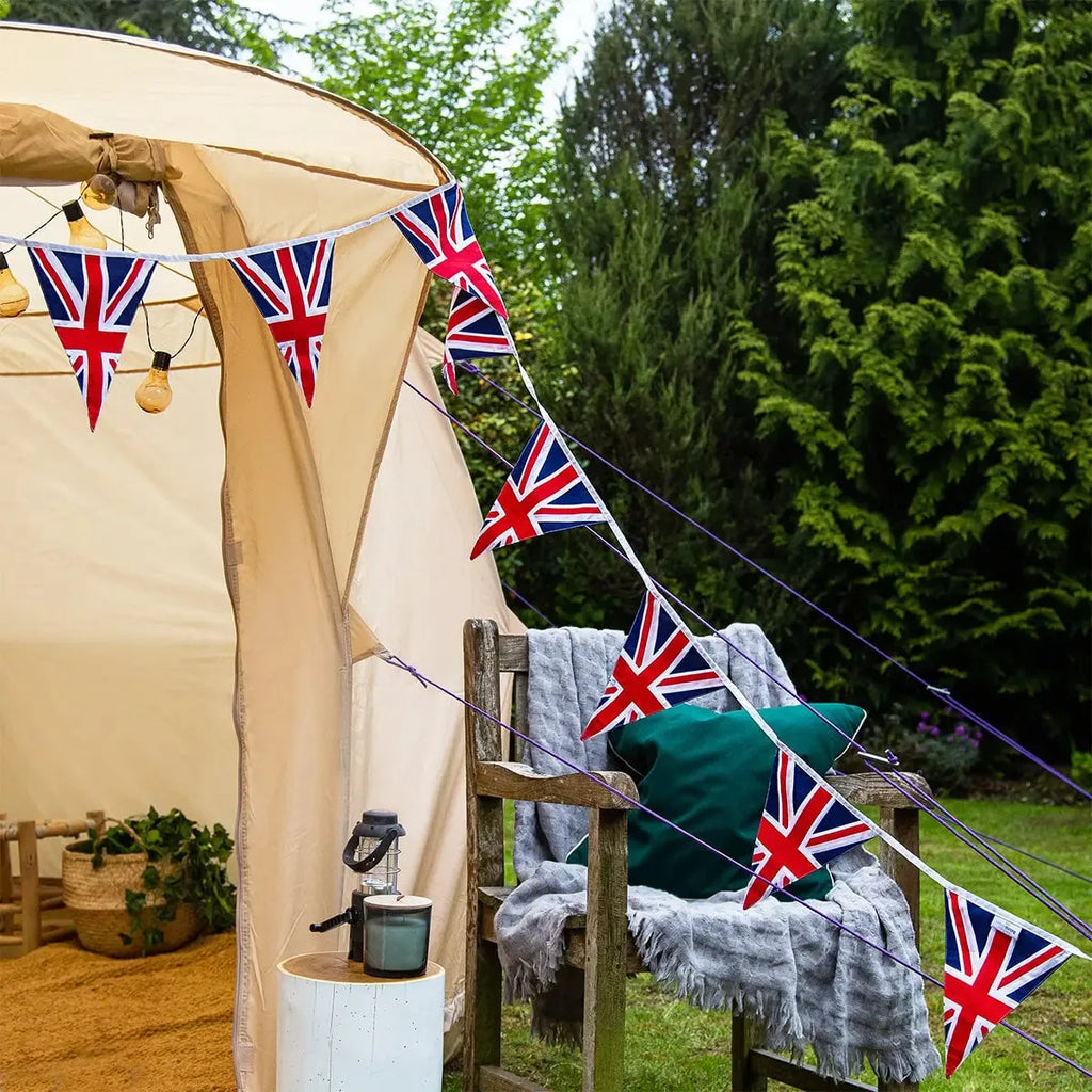 Boutique Camping 5m Cotton Camping Bunting
