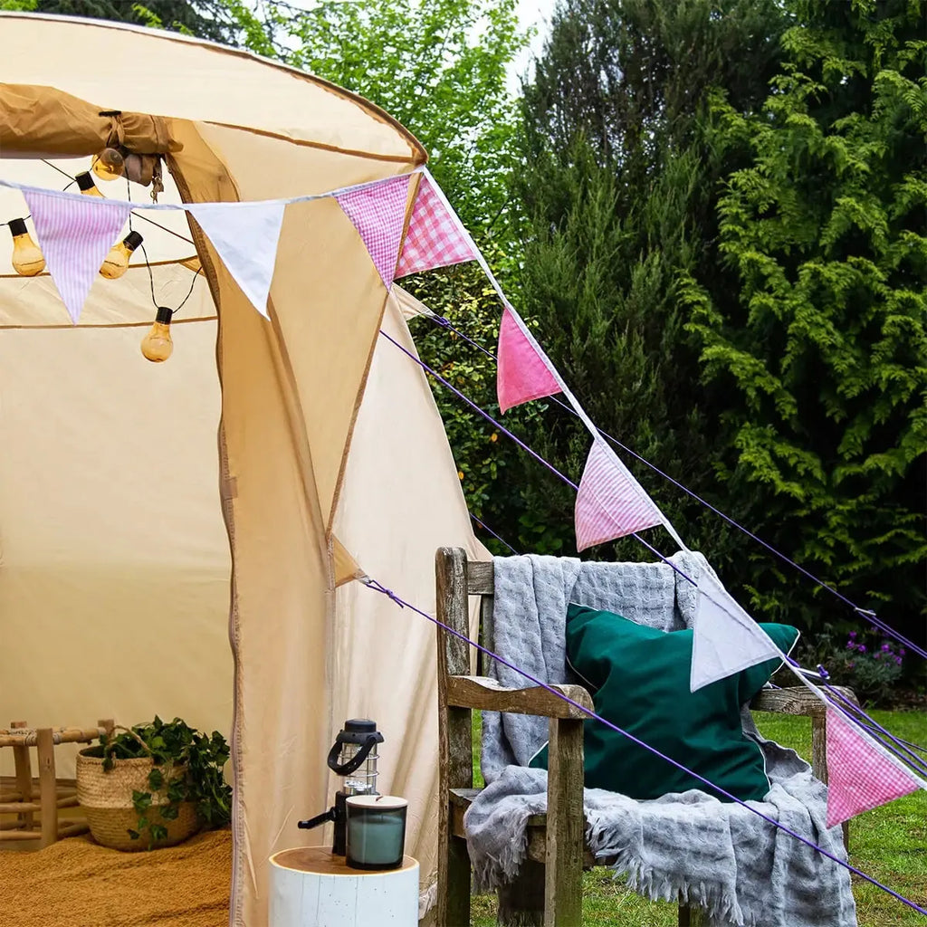 Boutique Camping 5m Cotton Camping Bunting