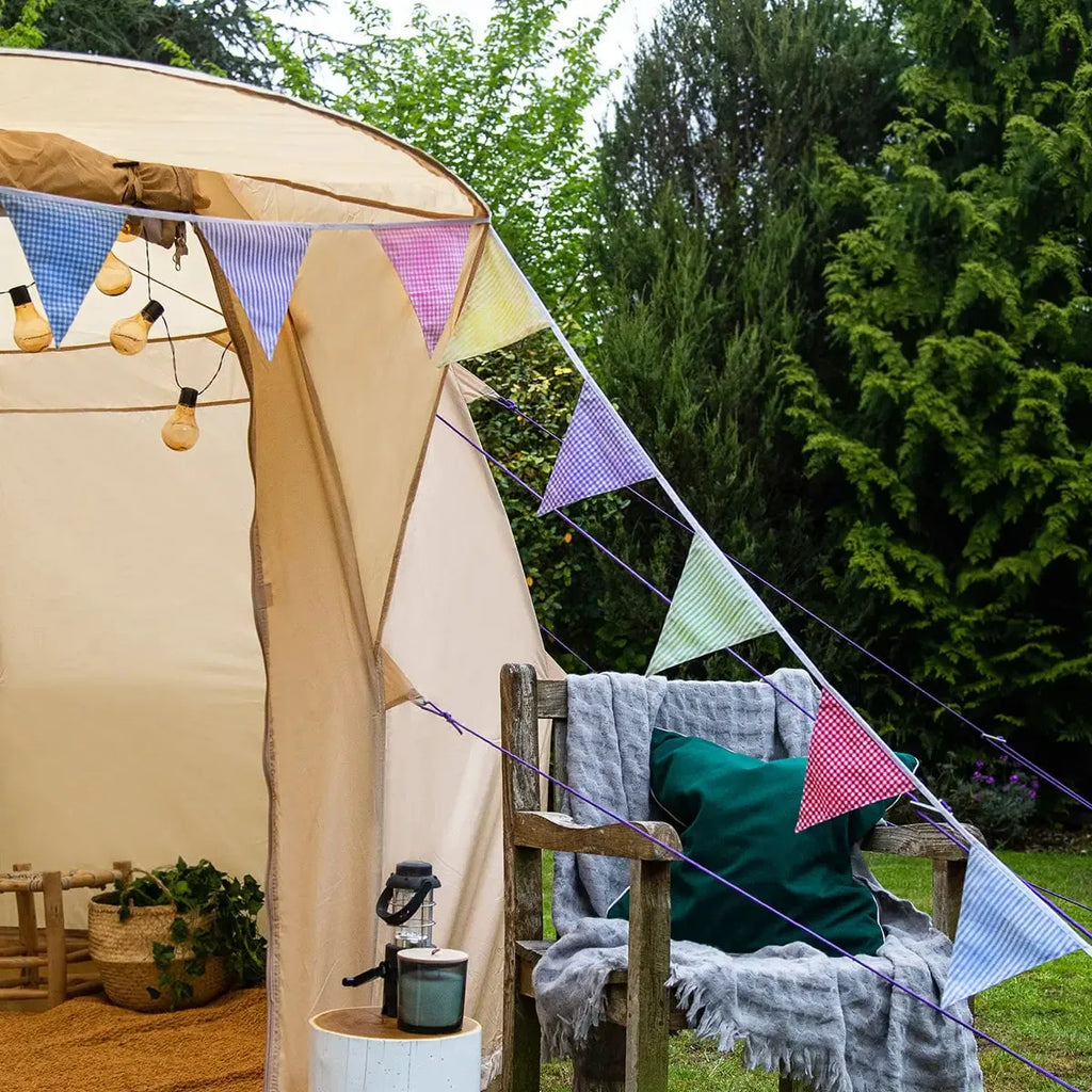 Boutique Camping 5m Cotton Camping Bunting