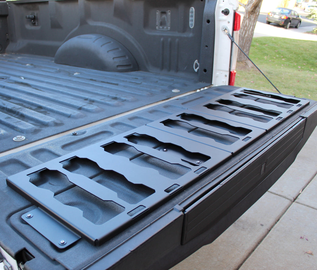 Integral Tailgate Panel - Ford F150 & Raptor - 5.5' Bed (2015+) - Compatible with Milwaukee Tool Packout Organizers