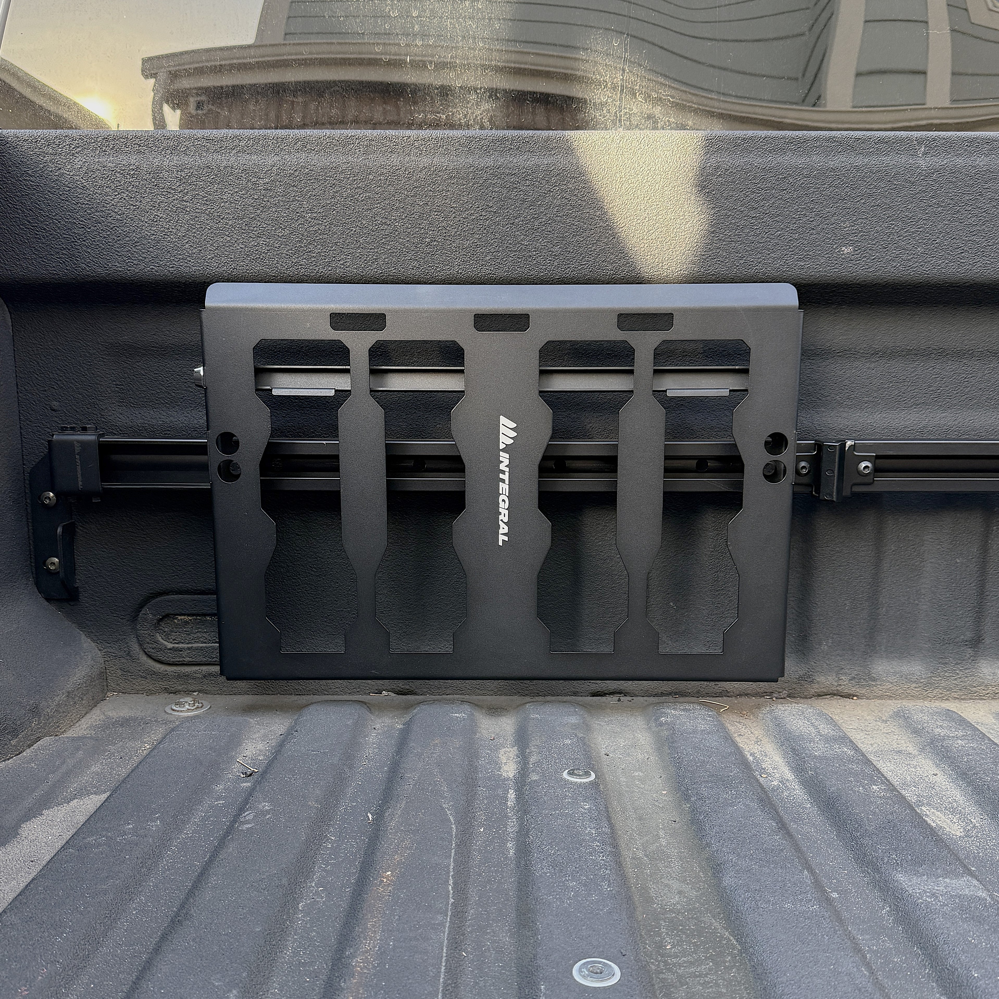 Integral Bulkhead Rail with Panel Kit - Super Duty (2017+) - Compatible with Milwaukee Tool Packout Organizers