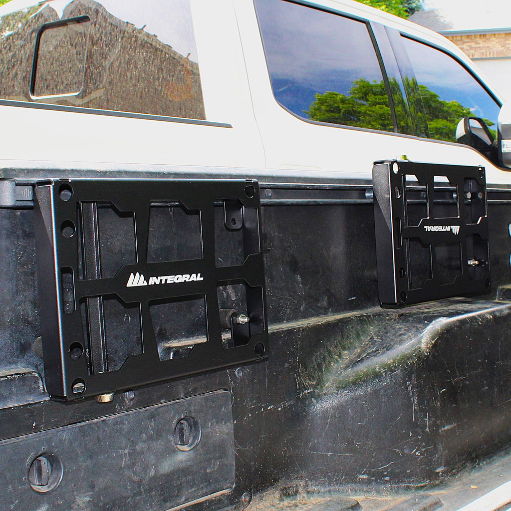 Integral Bedside Panel - Toyota Tacoma (2005+), Tundra (2007+), Jeep Gladiator (2019+) - Compatible with Milwaukee Tool Packout Organizers