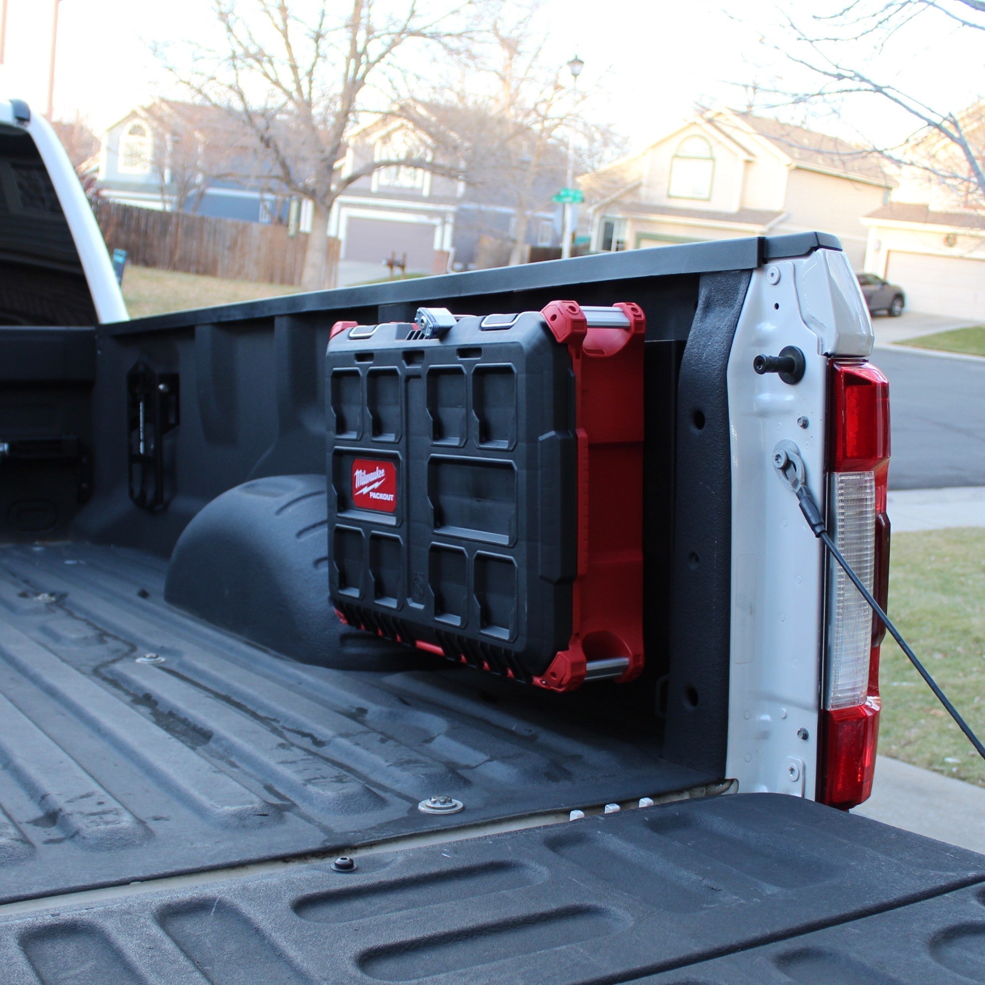 Integral Boxlink Plate (Full) - Super Duty (2017+) - Compatible with Milwaukee Tool Packout Organizers