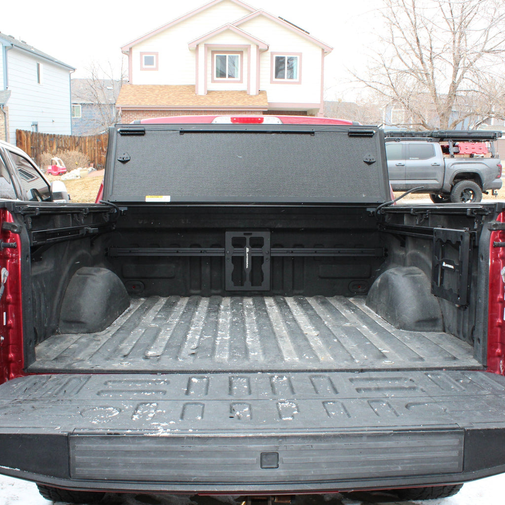Integral Bulkhead Rail with Panel Kit - Super Duty (2017+) - Compatible with Milwaukee Tool Packout Organizers