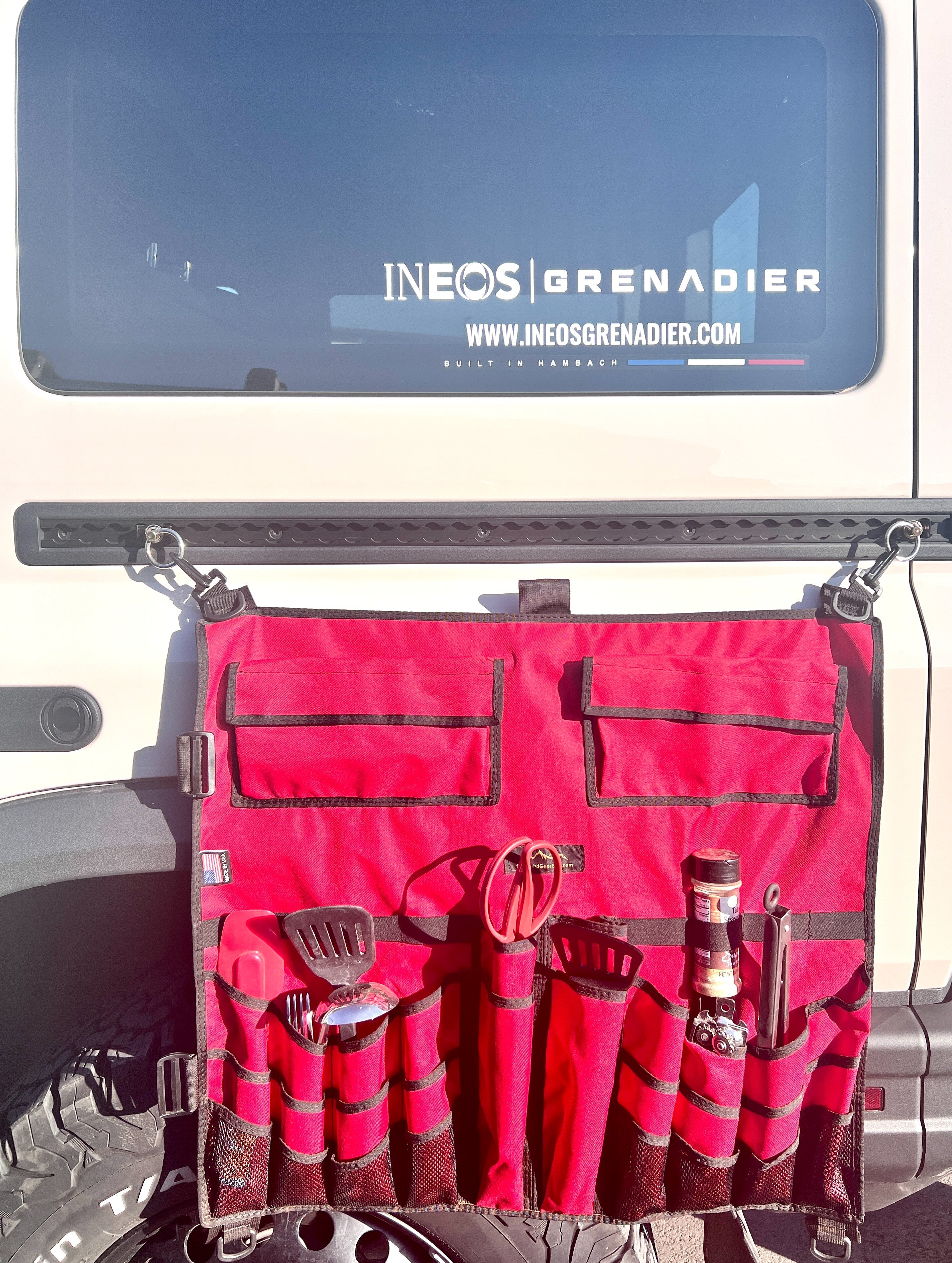 INEOS Grenadier Overlander Utensil Organizer