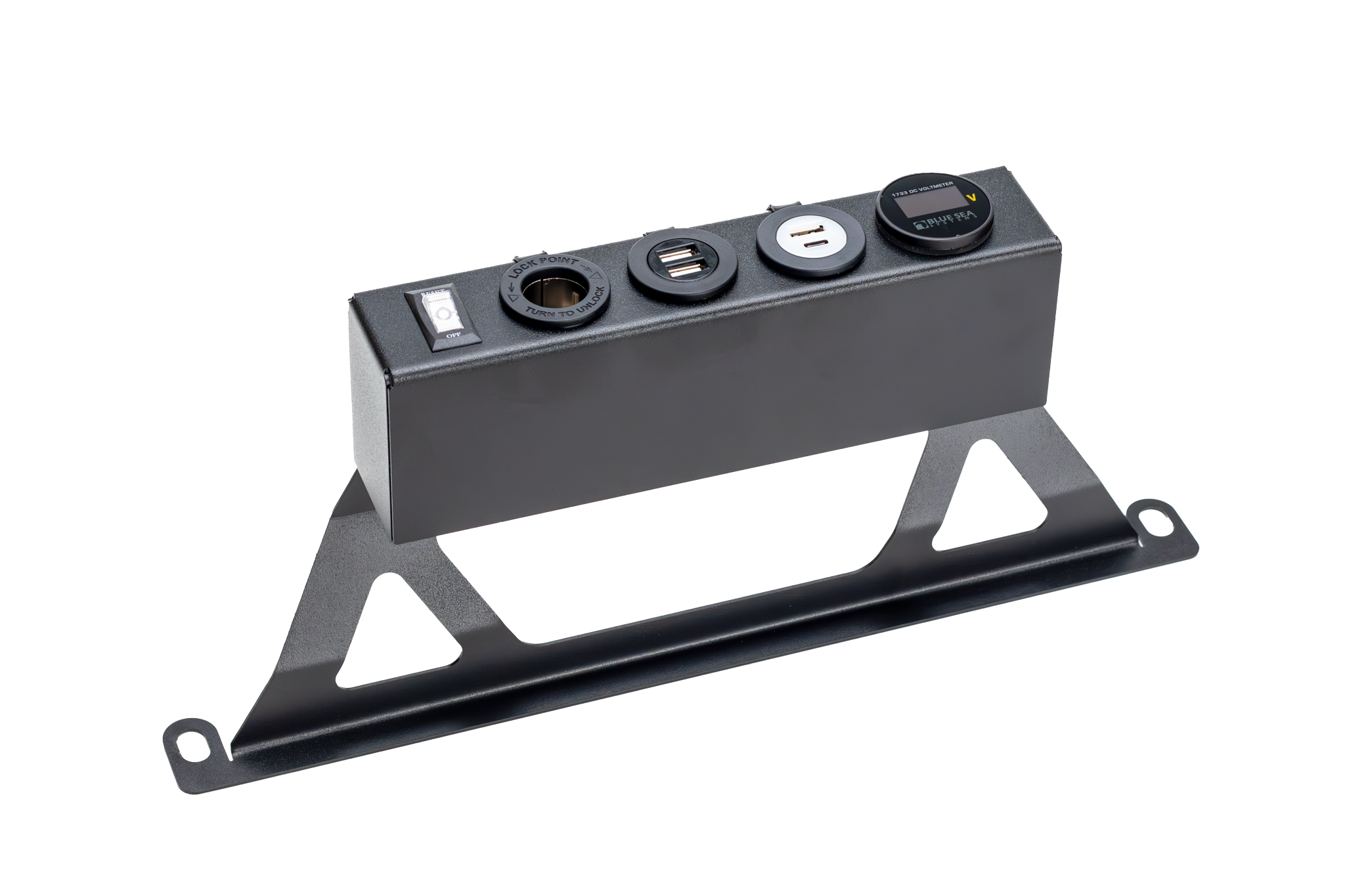 2020+ Jeep Gladiator Outlet Box