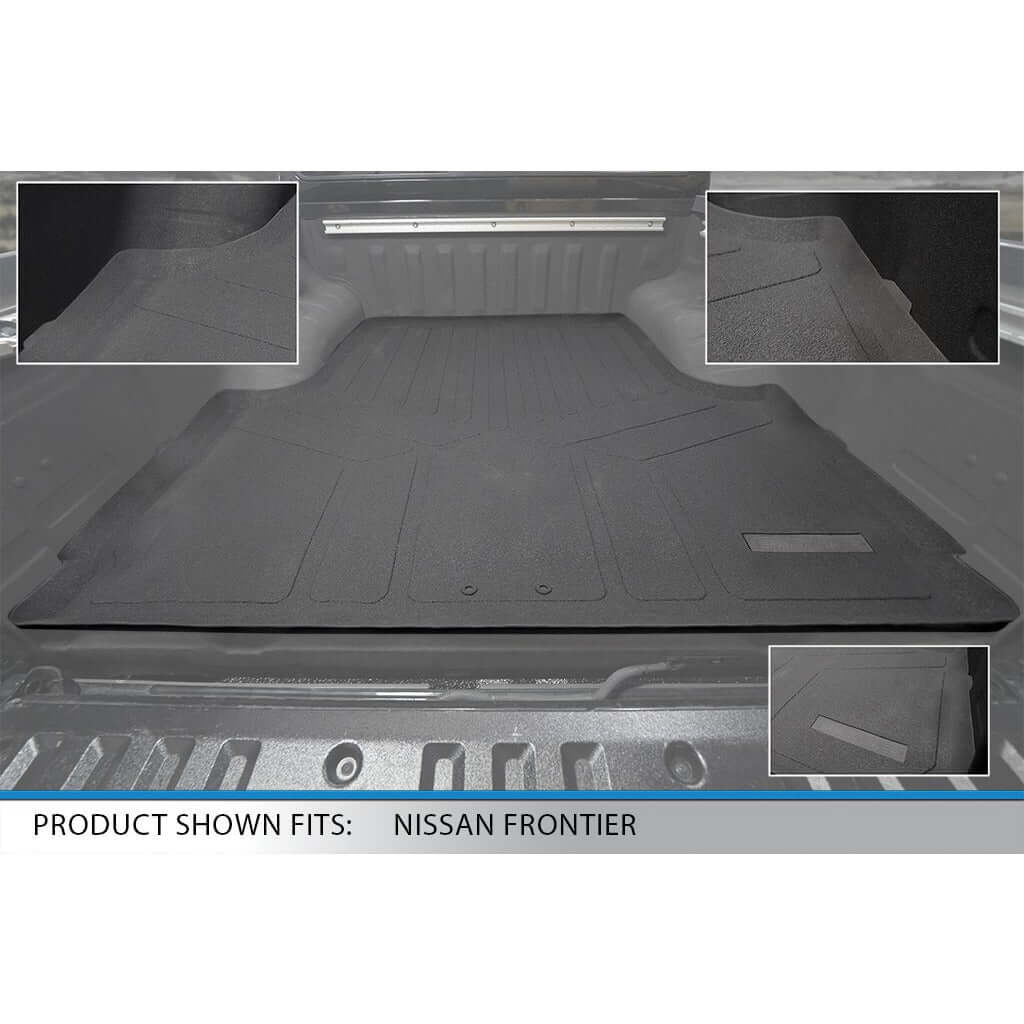 SmartCoverage™ Custom Fit Floor Liners For 2008-2021 Nissan Frontier with Dual Drivers Side Floor Posts