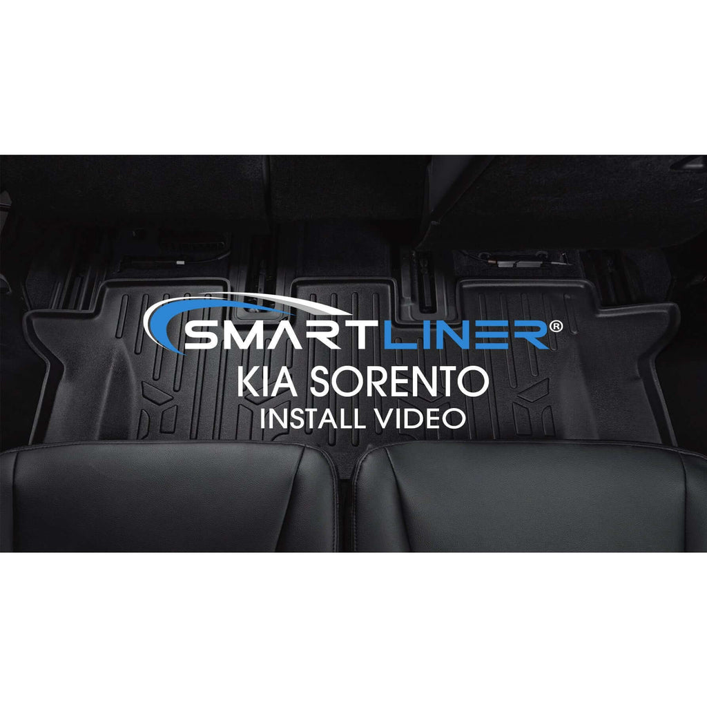 SMARTLINER Custom Fit Floor Liners For 2016-2020 Kia Sorento (5 Passenger Model Only)