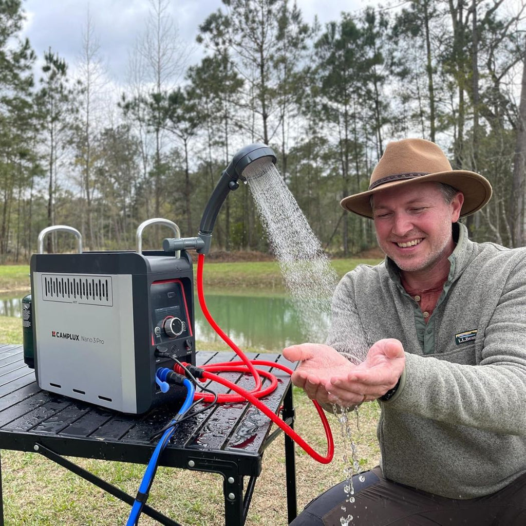 Camplux Nano 3 Pro Portable Propane Hot Water System