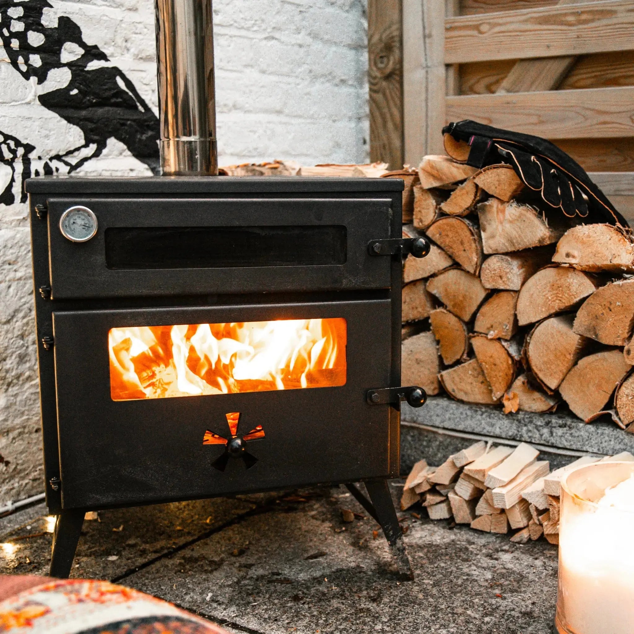 The Original Pizza Oven Wood Burning Stove