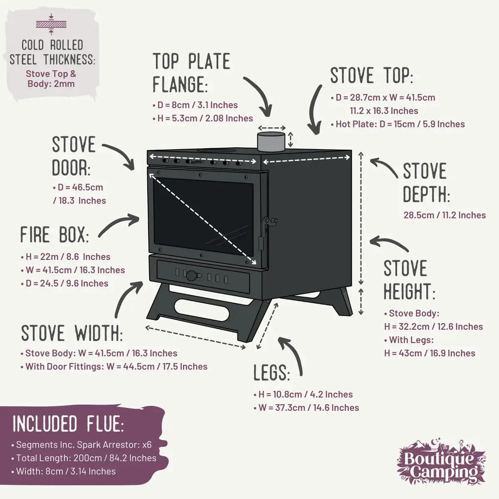 Traditional Wood Burning Stove