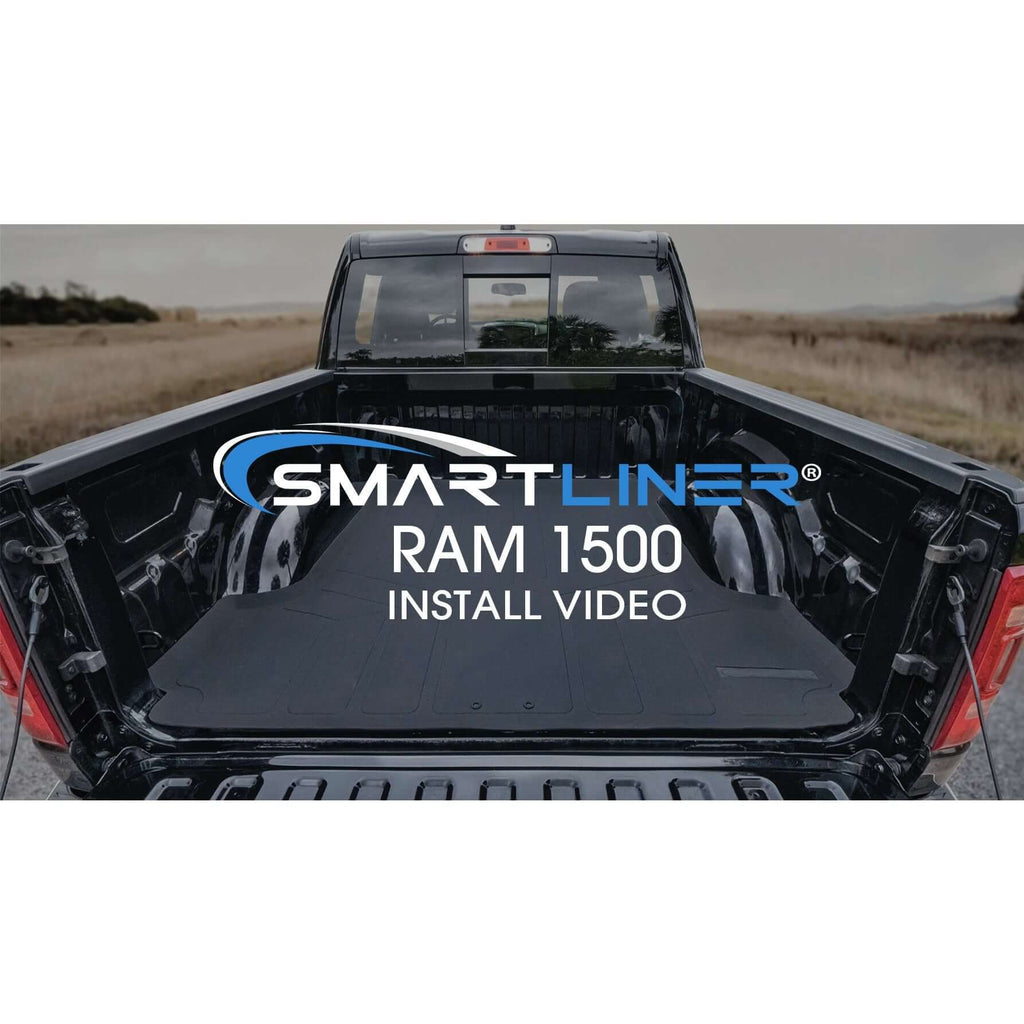 SmartCoverage™ Custom Fit Floor Liners For 2021-2024 Ram 1500 TRX with Rear Underseat Storage Box