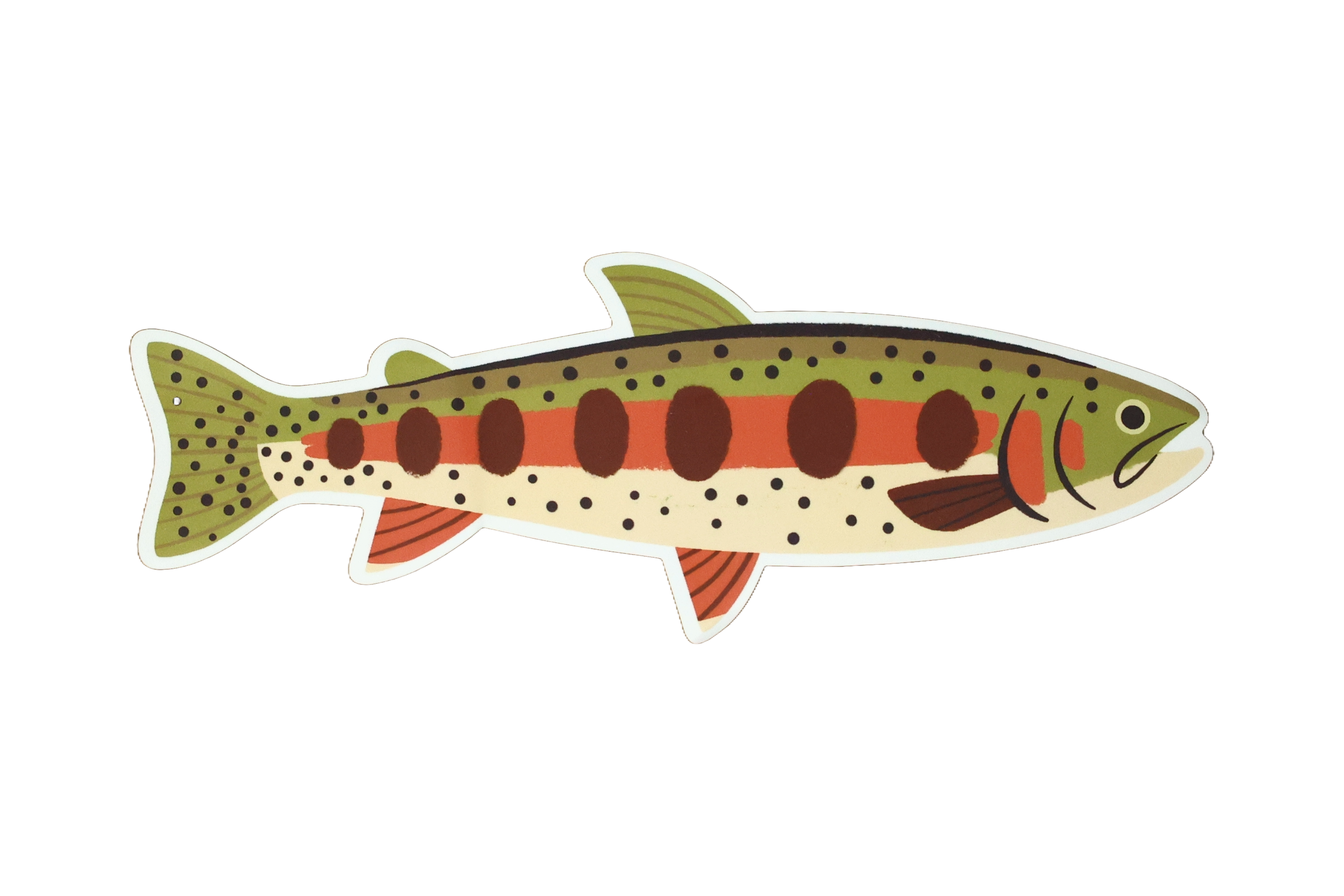 8 Pack of Trout Stickers