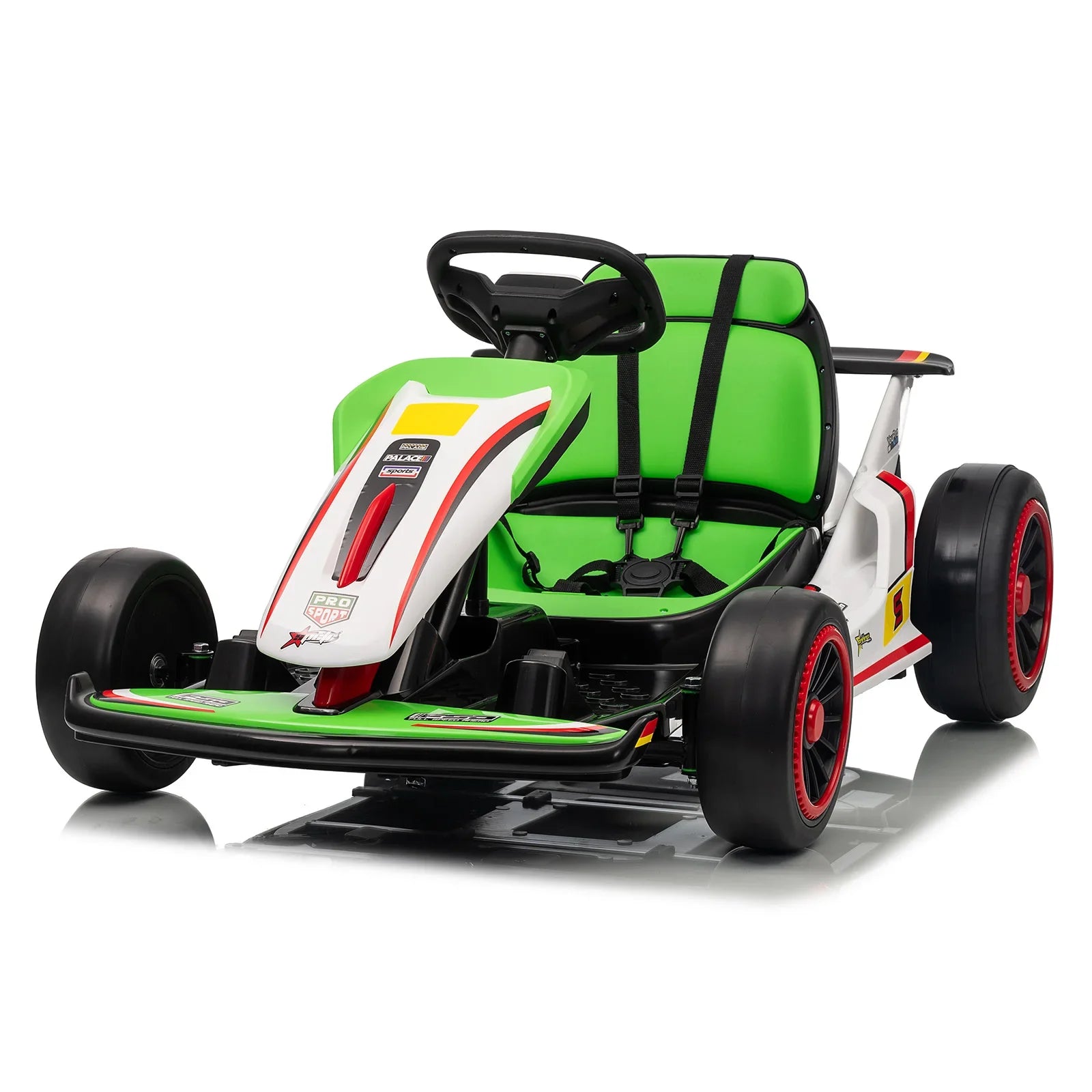 Mukidy 24V Electric Go Kart For Kids Drift Ride On