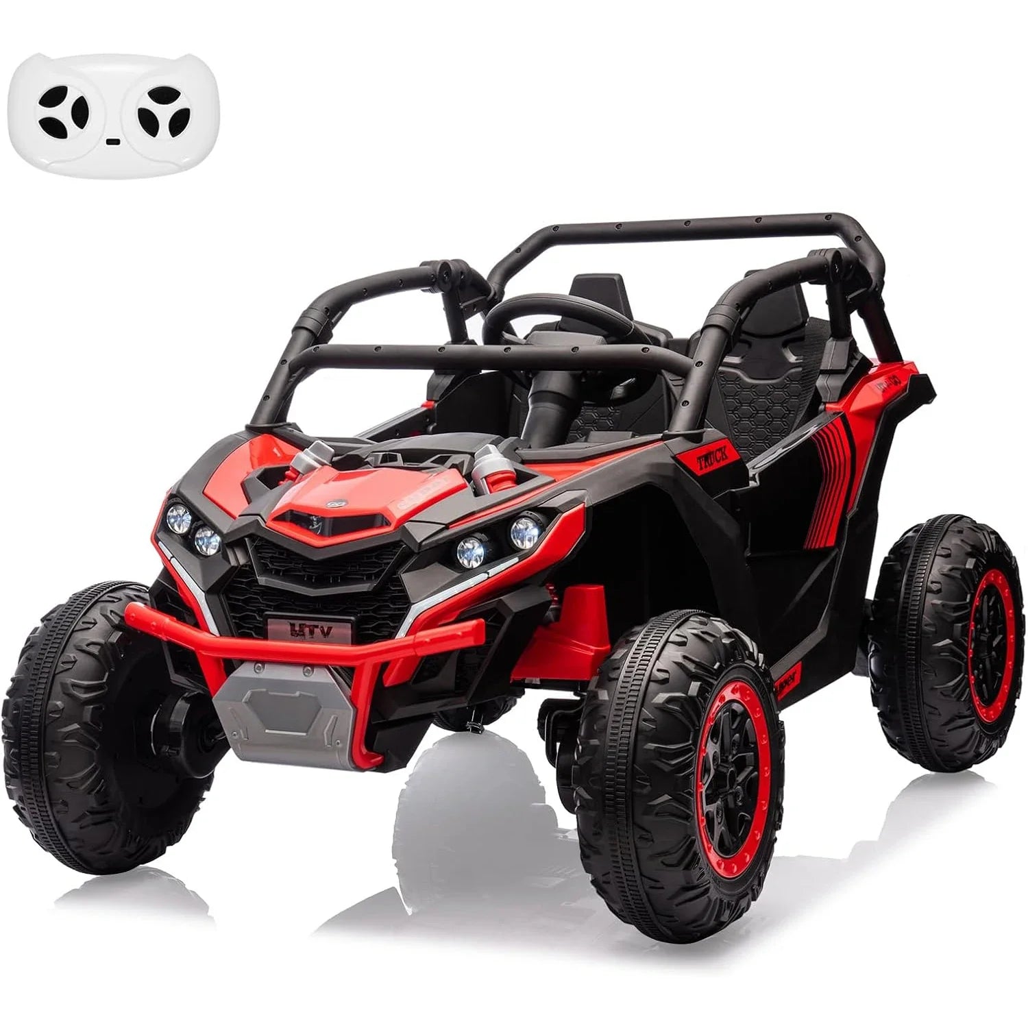 24V 4WD Ride On Car For Kids With Remote Control 2 Seater