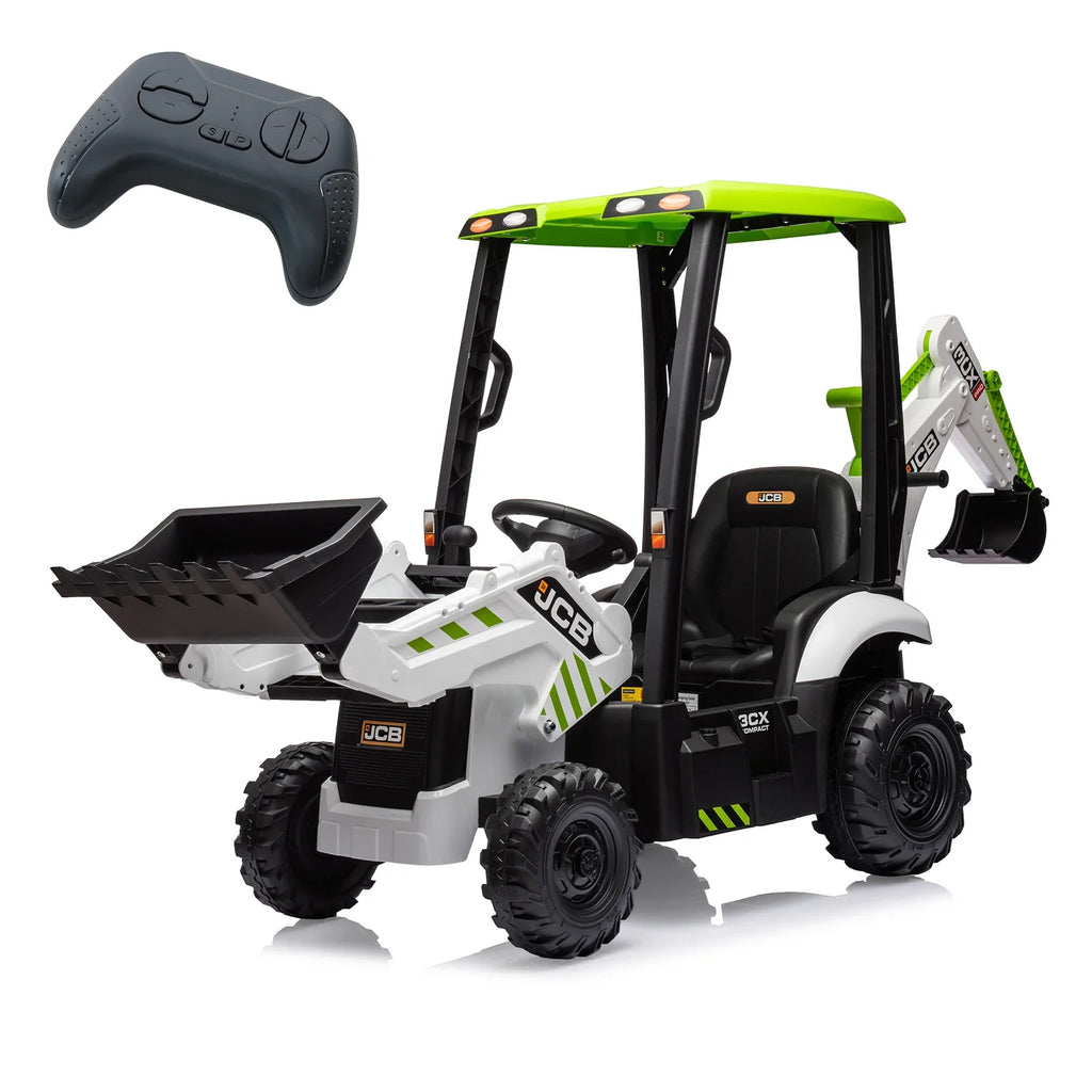 4 In 1 Ride On Excavator Bulldozer 12V Electric Vehicle