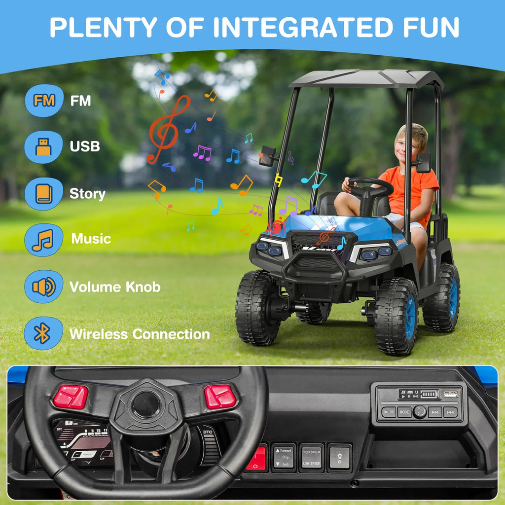 LIGIANT 24V 4WD Seater Ride On Golf Cart With Remote