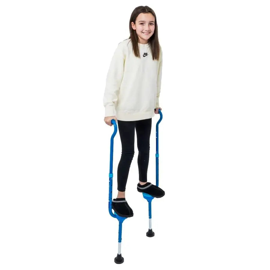 Kids Walking Stilts With Adjustable Heights Sturdy Easy Assembly Outdoor