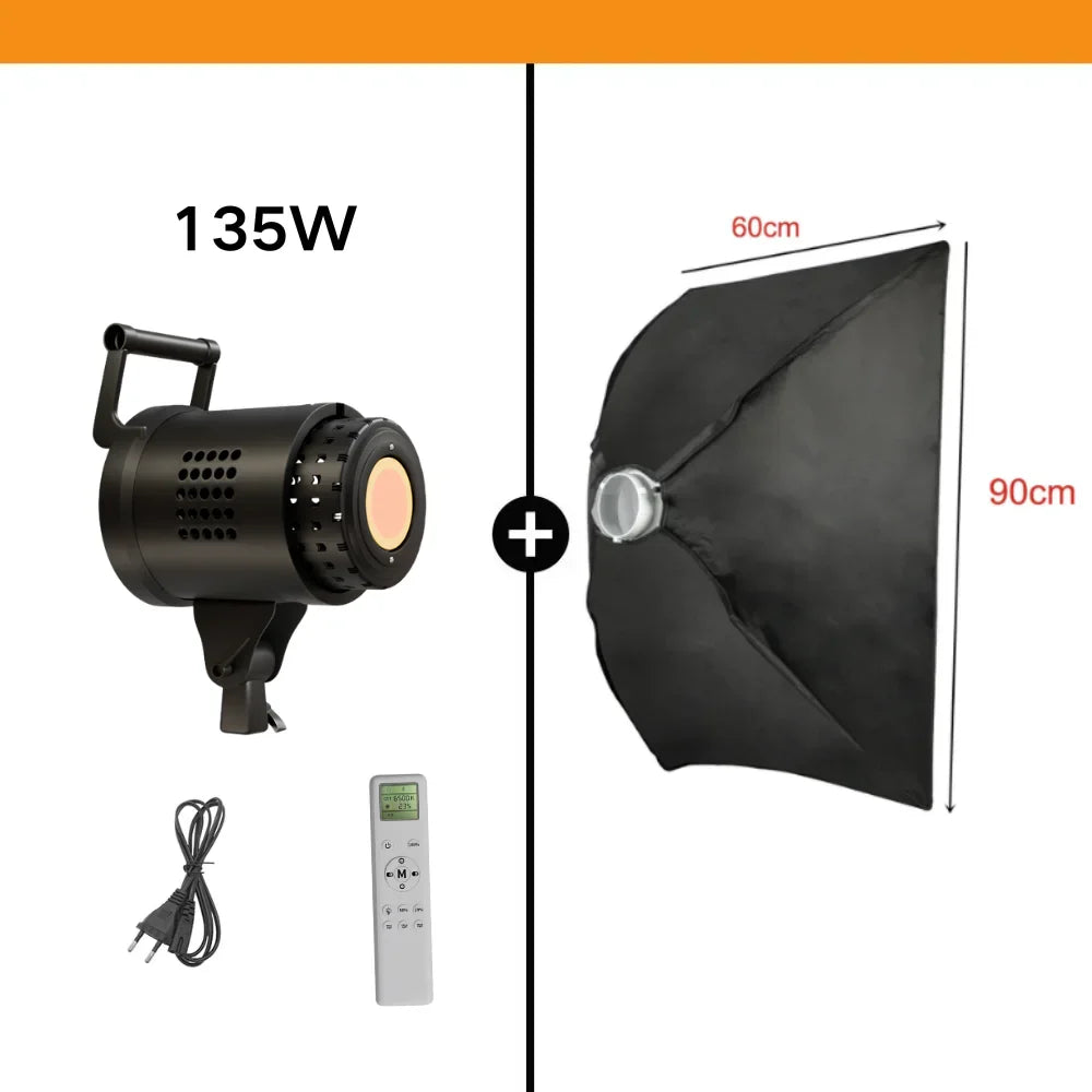 SH Bowens Lighting LED Video Studio Light 220V Daylight 3000K-6000K