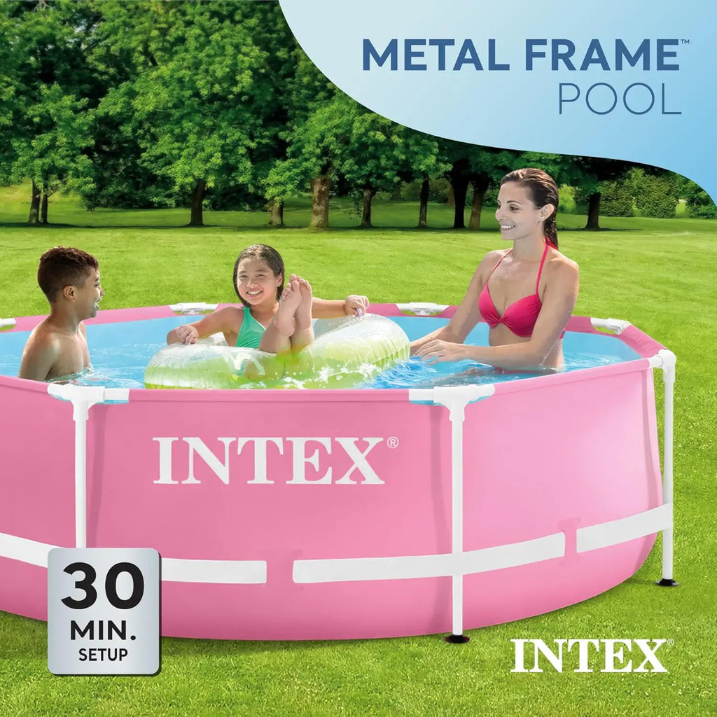 Easy To Assemble Above Ground Pool With Dual Suction Outlets