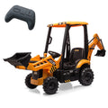 4 In 1 Ride On Excavator Bulldozer 12V Electric Vehicle