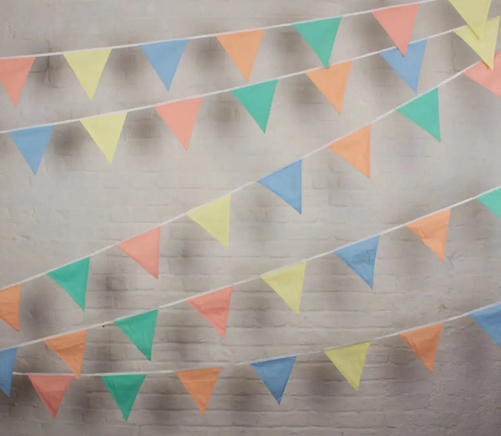 Boutique Camping 5m Cotton Camping Bunting