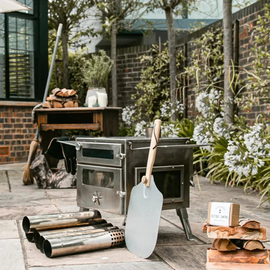 Pizza Oven Plus Wood Burning Stove Bundle
