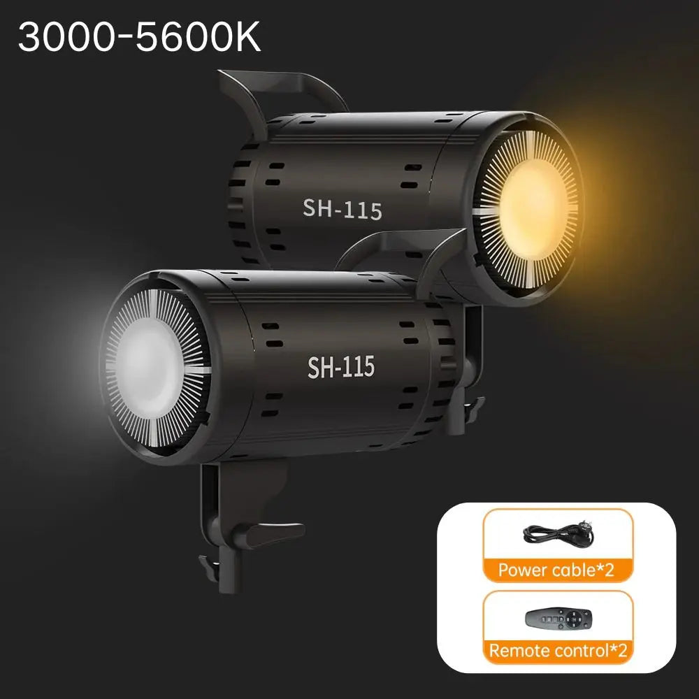 SH Bowens Lighting LED Video Studio Light 220V Daylight 3000K-6000K