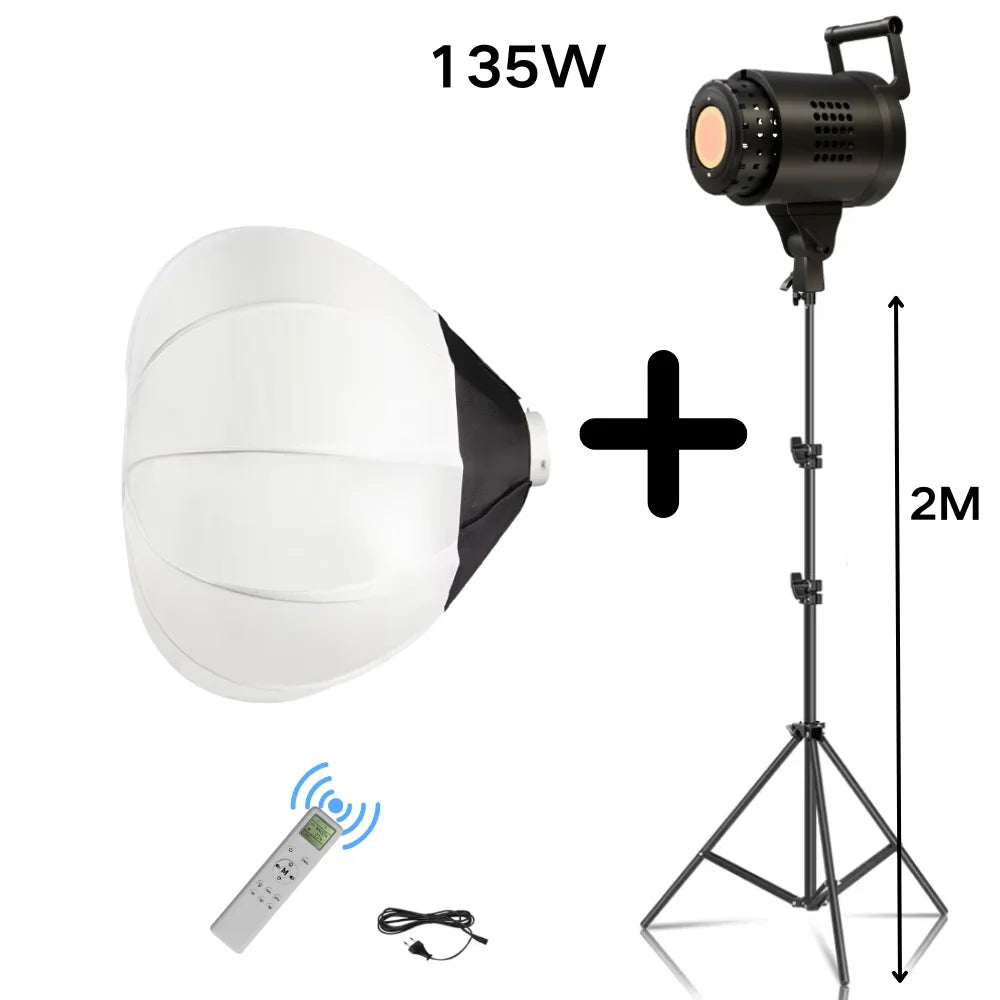 SH Bowens Lighting LED Video Studio Light 220V Daylight 3000K-6000K