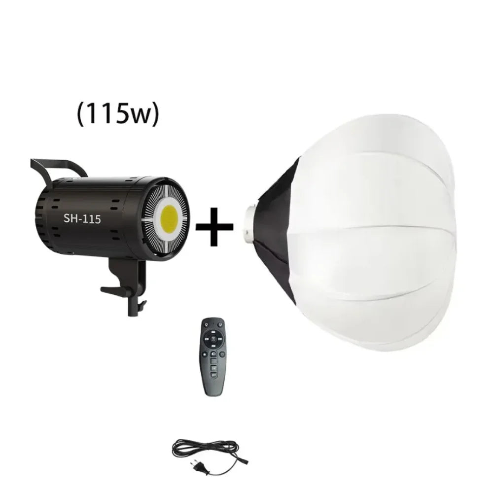 SH Bowens Lighting LED Video Studio Light 220V Daylight 3000K-6000K