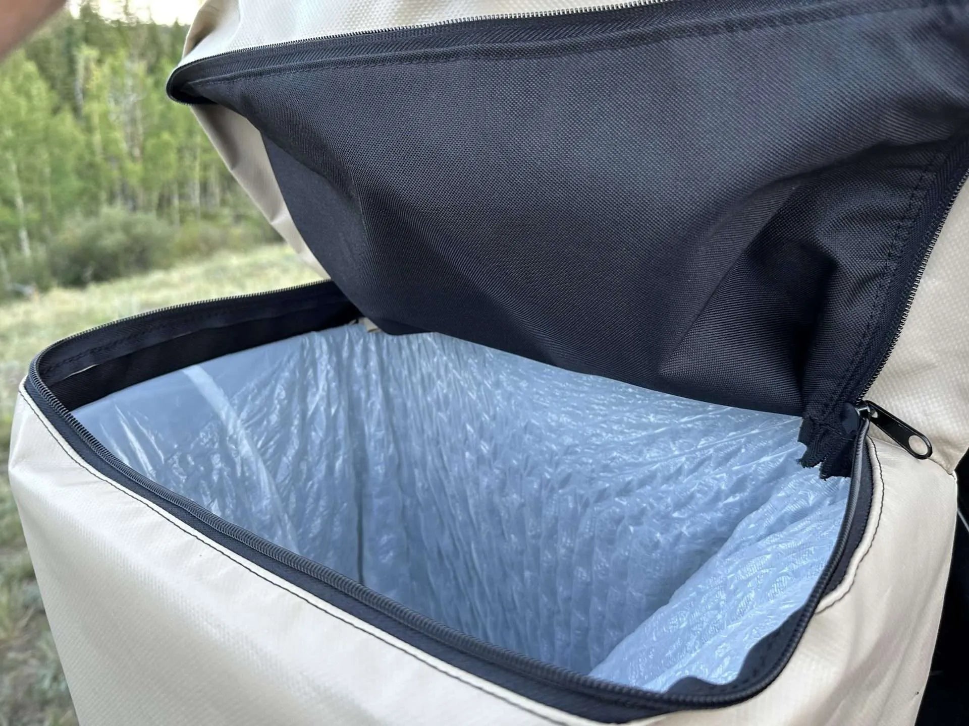 The Max Adventure Spare Tire Trash Bag