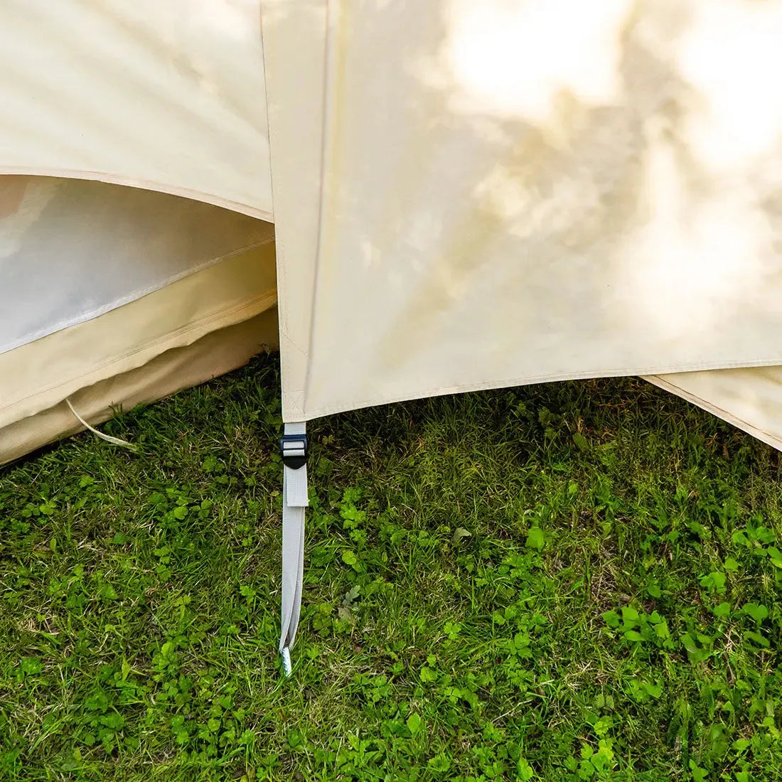 Boutique Camping Bell Tent Curved Canopy Awning