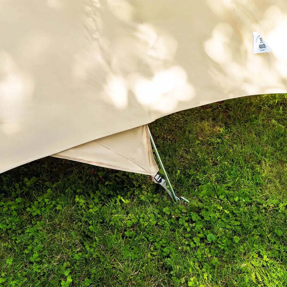 Boutique Camping Bell Tent Curved Canopy Awning