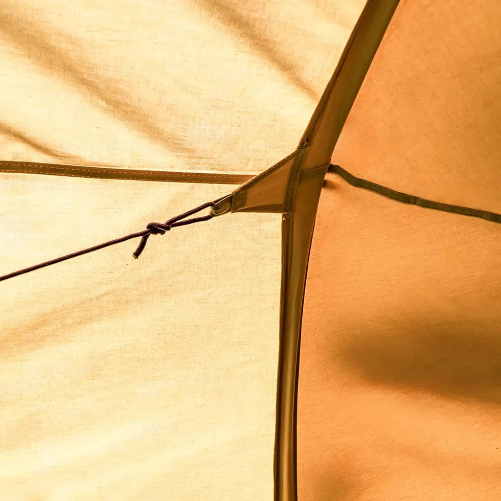 Boutique Camping Bell Tent Curved Canopy Awning