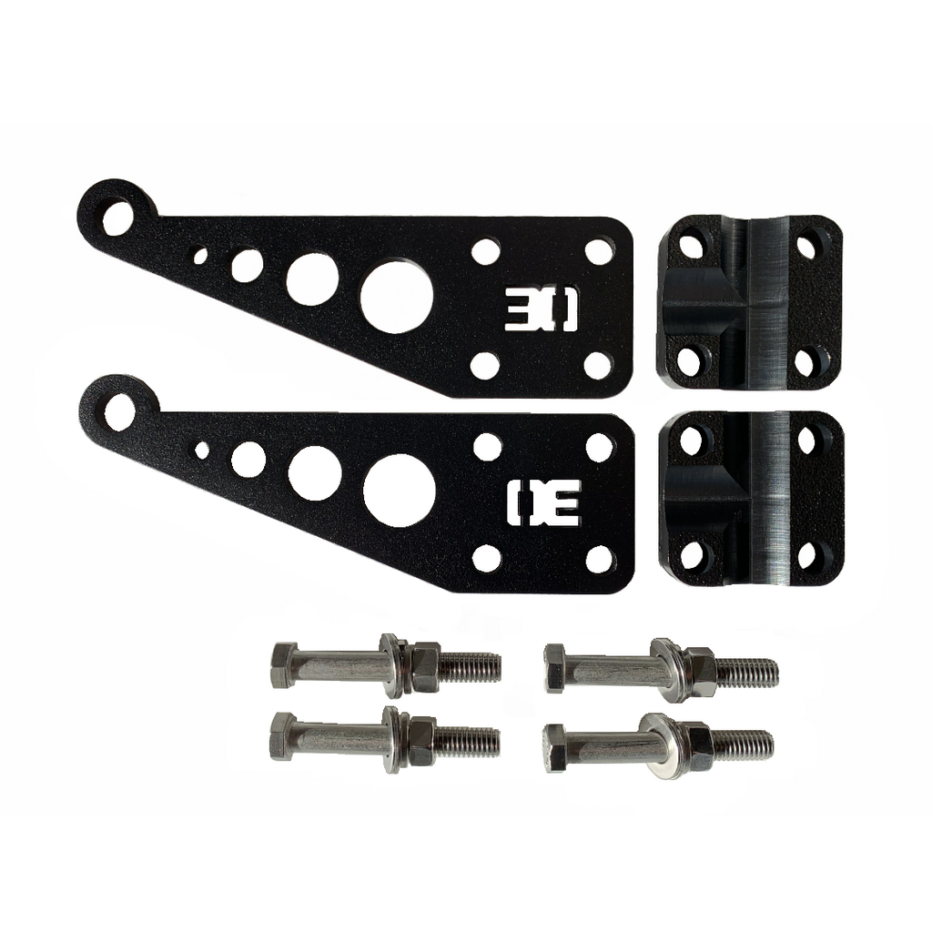 Single Bolt-On Step for Gobi and Other Non-Angled Ladders with Ladder Lock Bushings