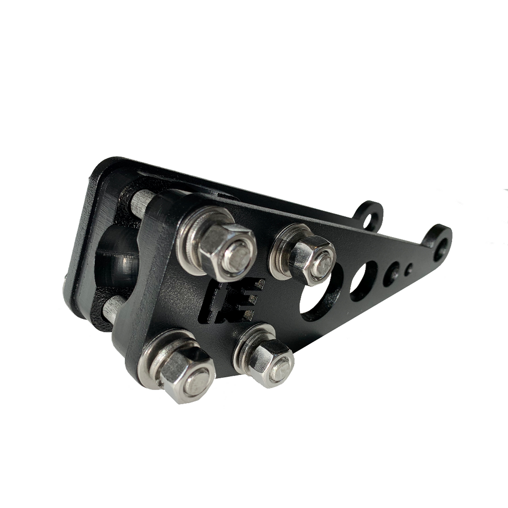Single Bolt-On Step for Gobi and Other Non-Angled Ladders with Ladder Lock Bushings