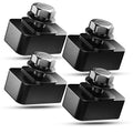 Integral Rail Track Nuts - 4 Pack