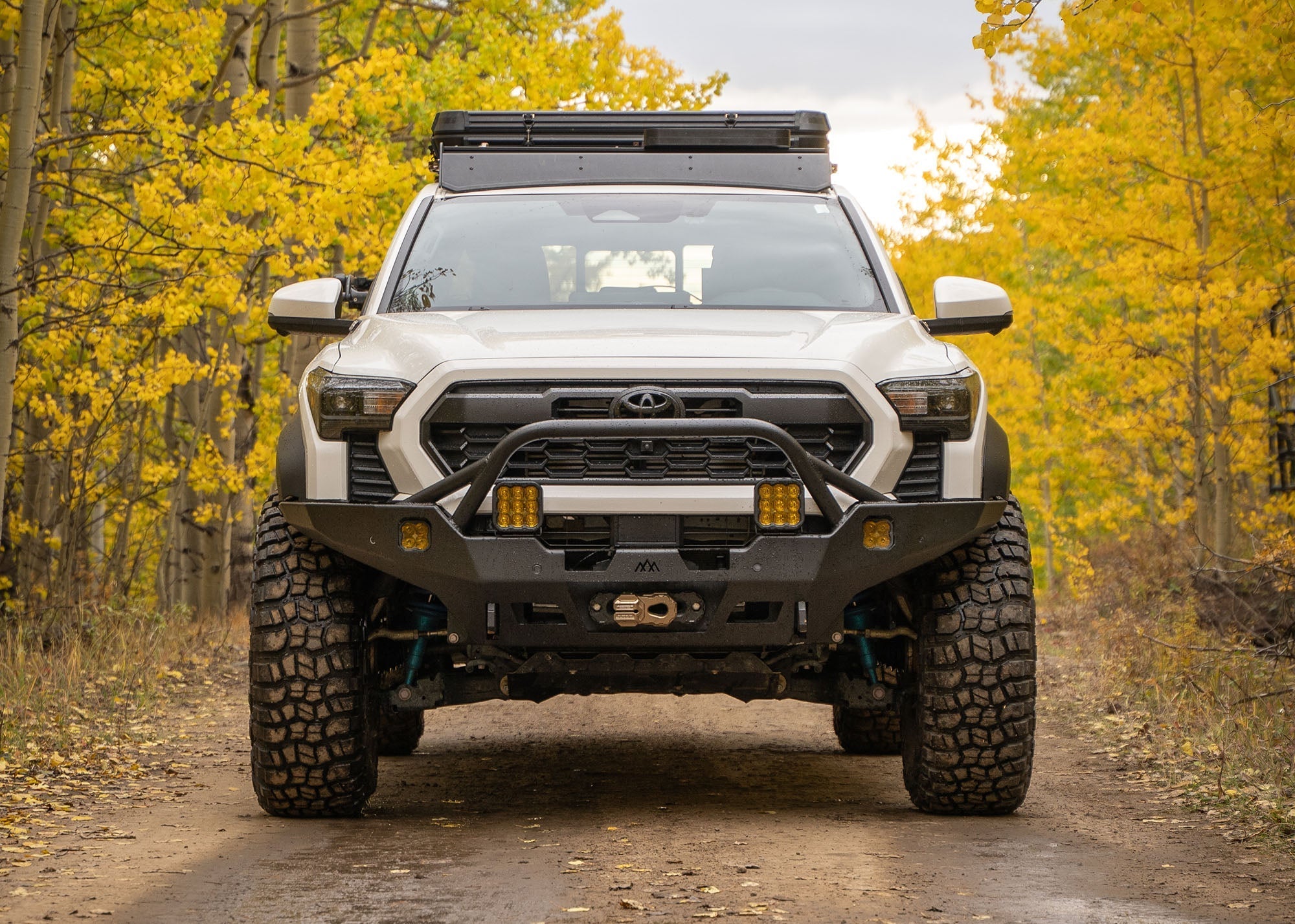 Hi-Lite Overland Toyota Tacoma Front Bumper 4th Gen (2024-2025) [Prerunner Bull Bar]