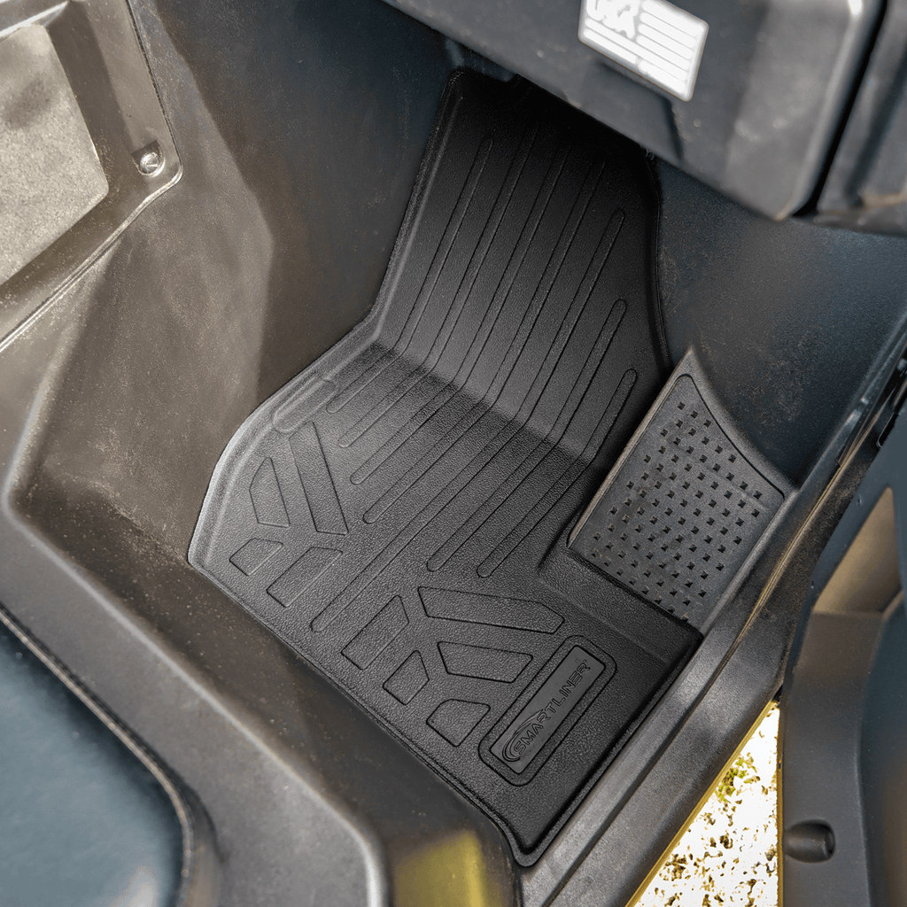 SMARTLINER Custom Fit Rugged Rubber Floor Liners For 2018-2025 Yamaha Wolverine RMA X2