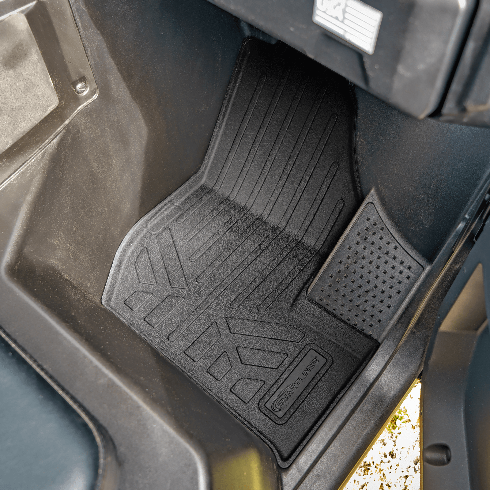 SMARTLINER Custom Fit Rugged Rubber Floor Liners For 2018-2025 Yamaha Wolverine RMA X2