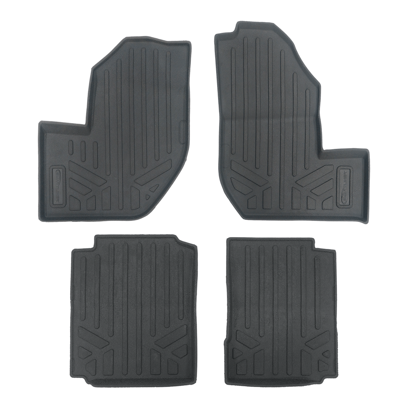 SMARTLINER Custom Fit Rugged Rubber Floor Liners For 2018-2025 Yamaha Wolverine RMA X4