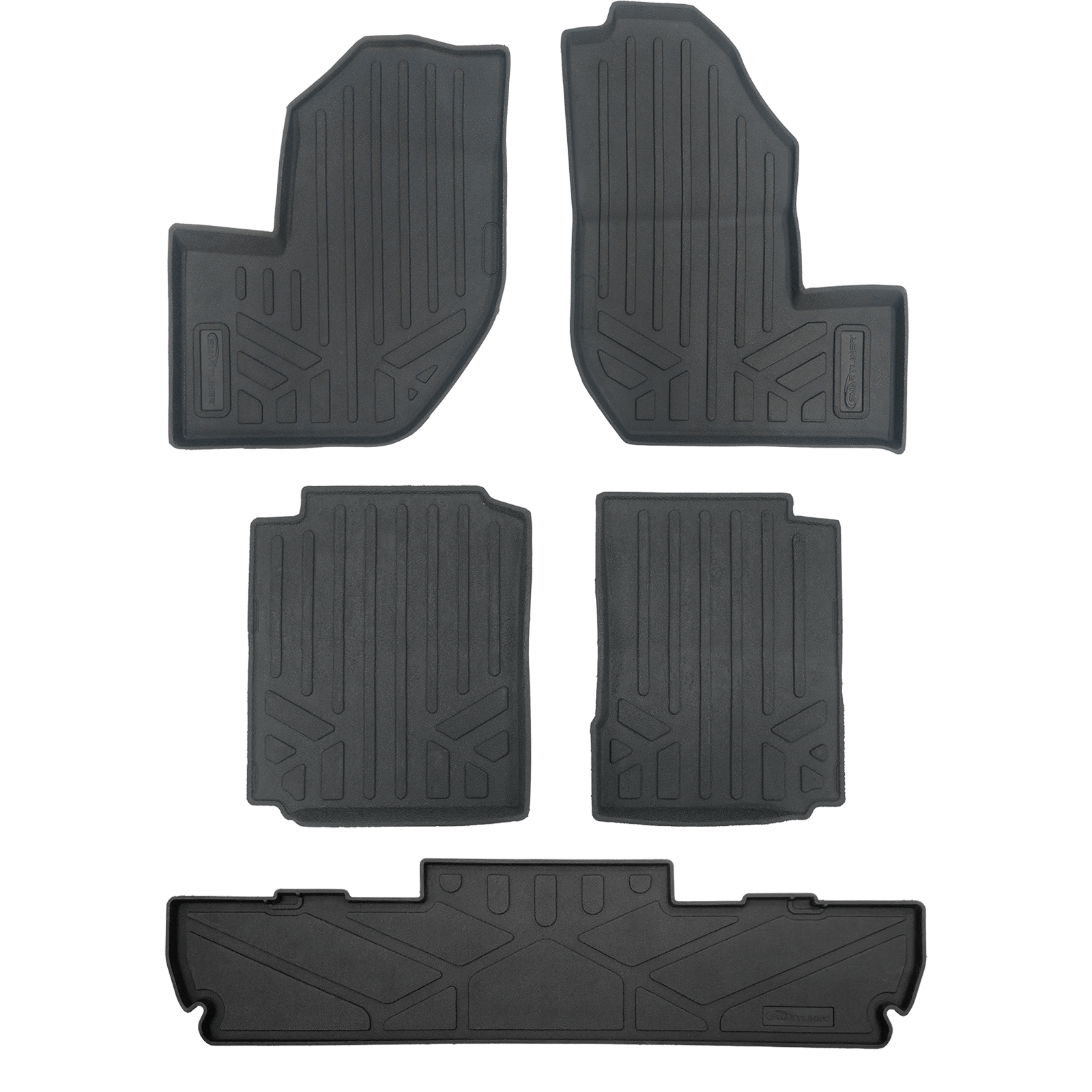 SMARTLINER Custom Fit Rugged Rubber Floor Liners For 2018-2025 Yamaha Wolverine RMA X4