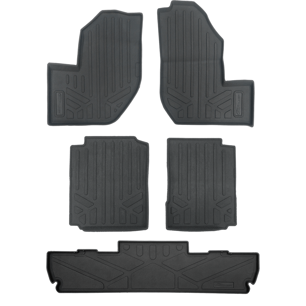 SMARTLINER Custom Fit Rugged Rubber Floor Liners For 2018-2025 Yamaha Wolverine RMA X4
