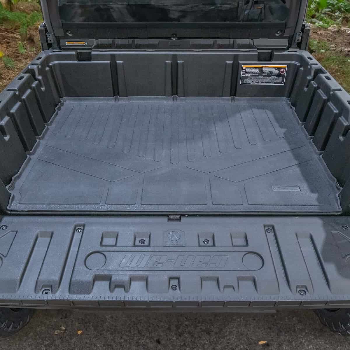 SMARTLINER OUTDOORS™ Custom Fit Rugged Rubber Floor Liners For 2016-2025 Can-Am Defender (6 Seater)