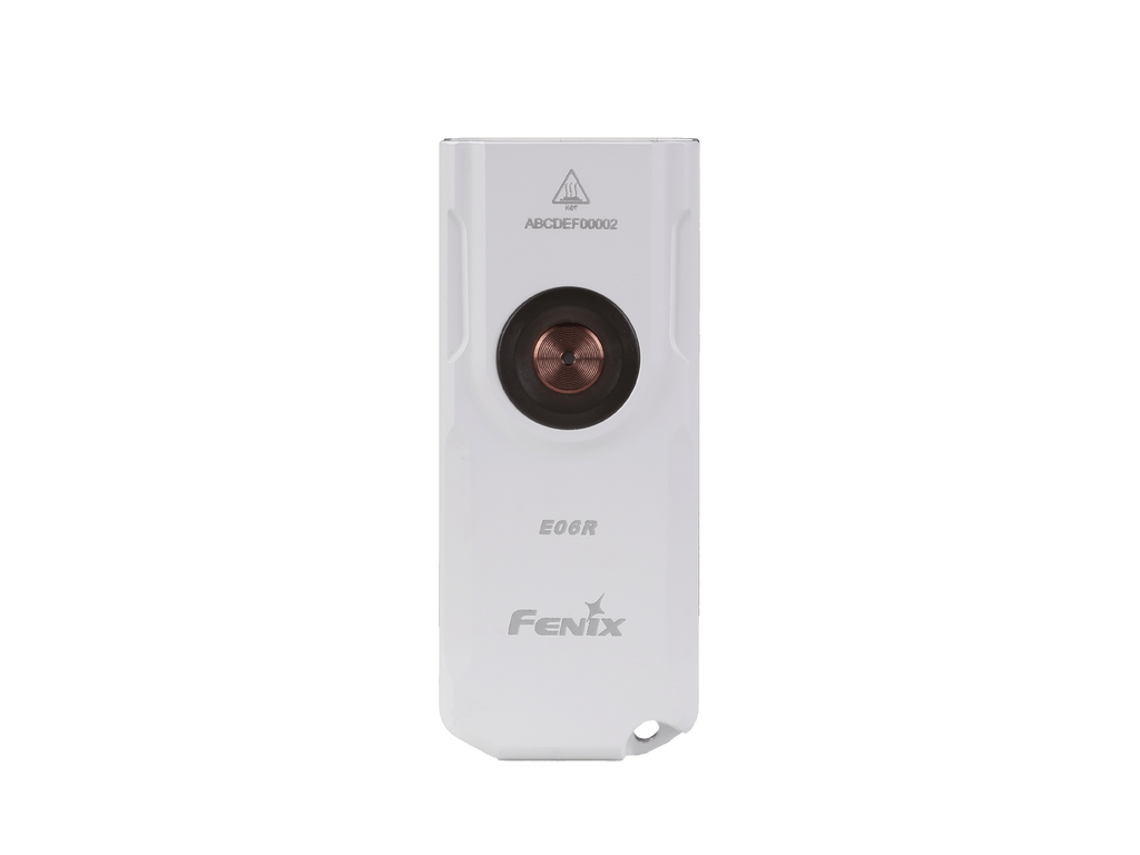 Fenix E06R Keychain Light with White, UV, and Red Laser Lights