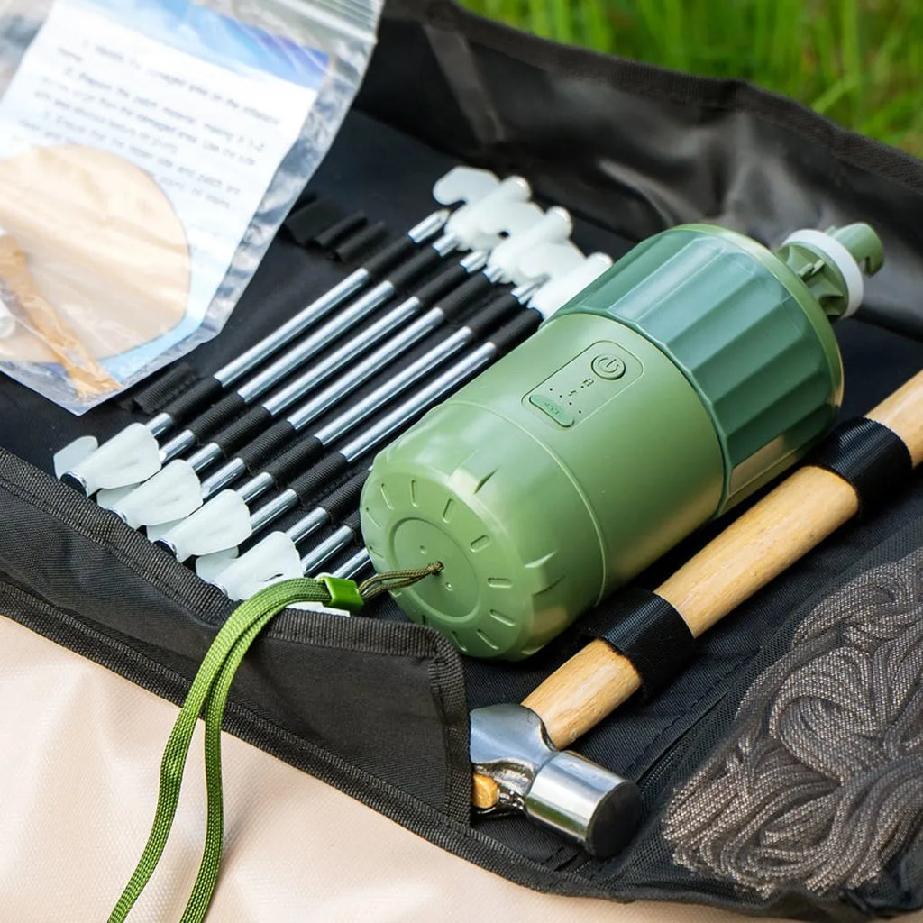 Boutique Camping Rechargeable Electric Air Pump for Inflatable Tent