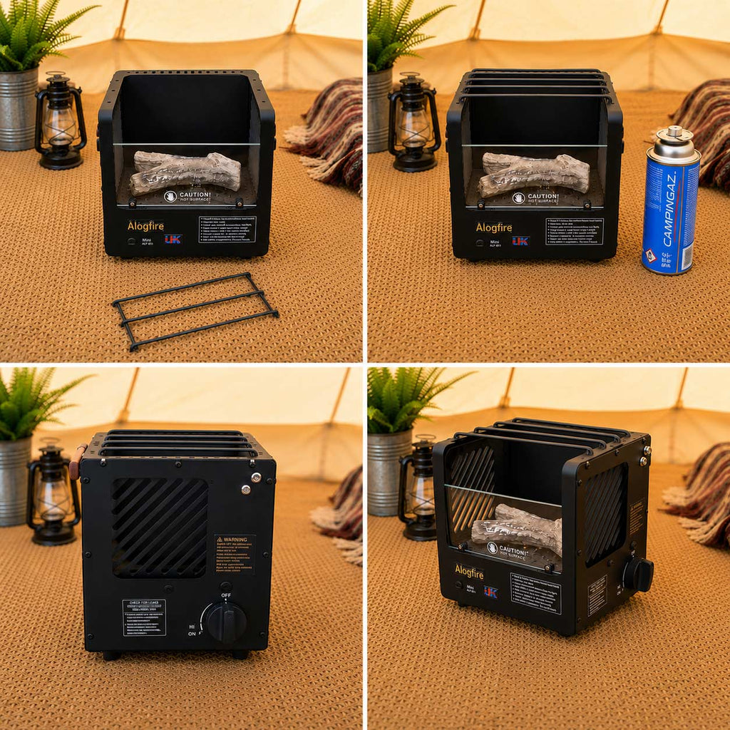 Alogfire Mini Portable Log Fire