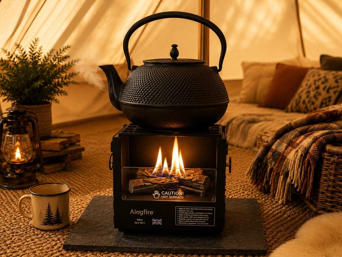Alogfire Mini Portable Log Fire