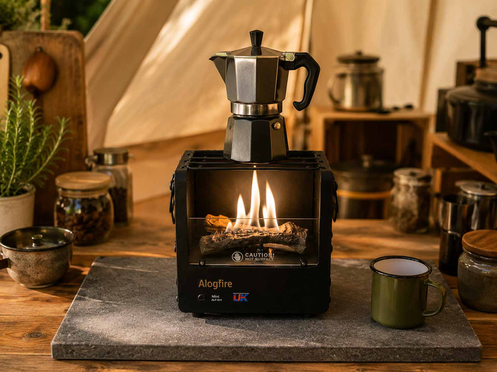 Alogfire Mini Portable Log Fire